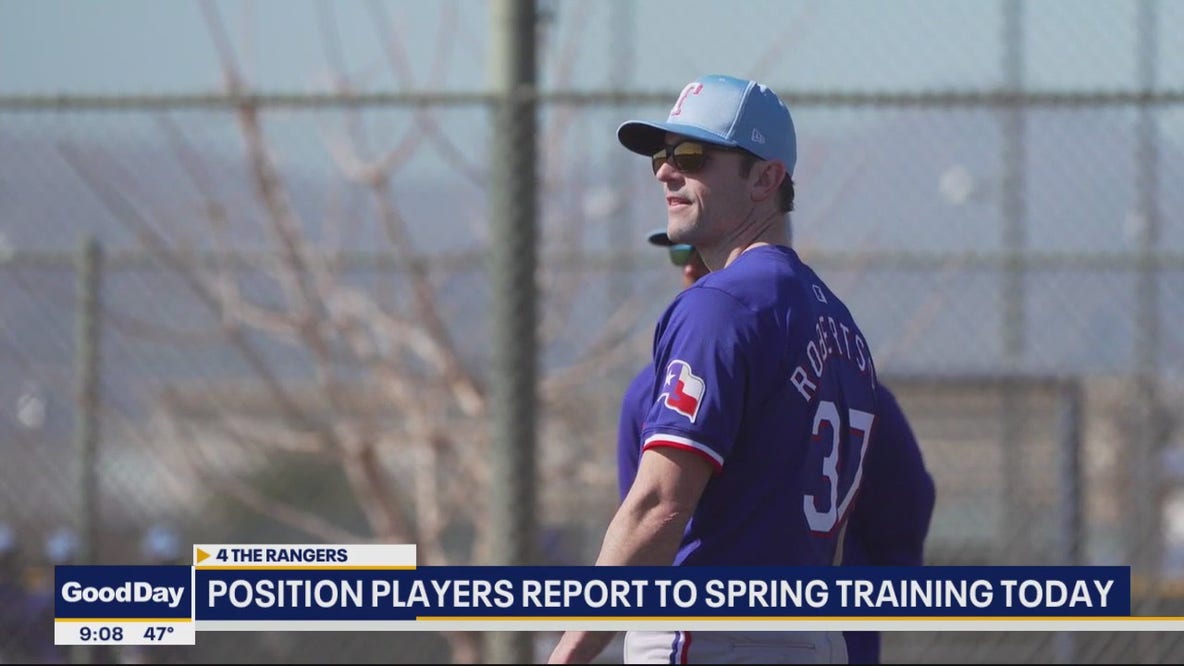 Texas Rangers full team reports to spring training
