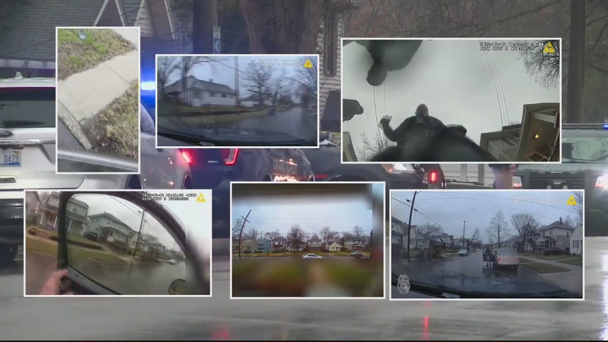 Grand Rapids police release footage from Patrick Lyoya traffic stop that ended in his fatal shooting