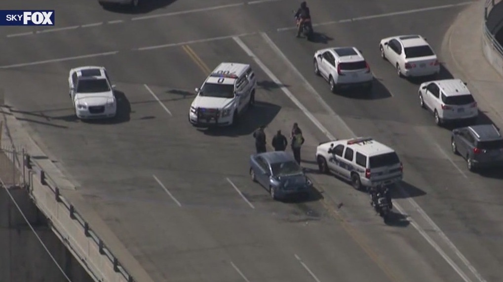 Phoenix PD cruiser involved in apparent crash