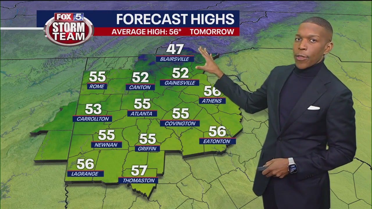 Sunday Evening Forecast | FOX 5 Atlanta