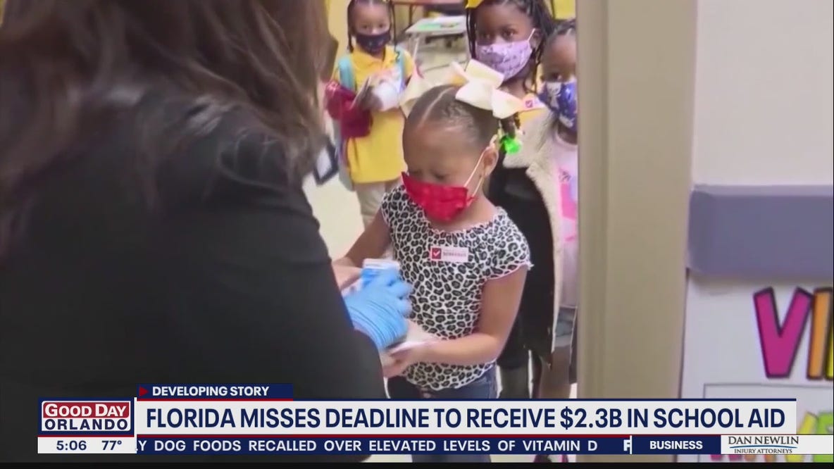 Florida misses deadline to receive $2.3 billion in school aid