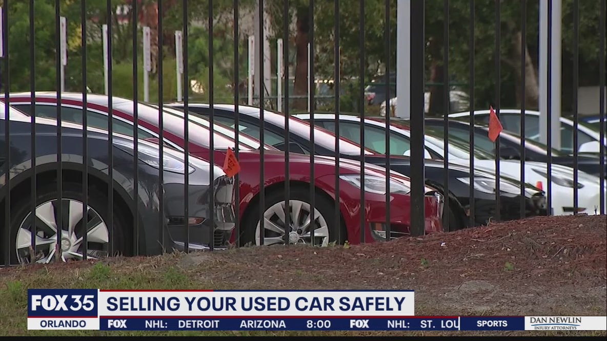 Selling your used car safely