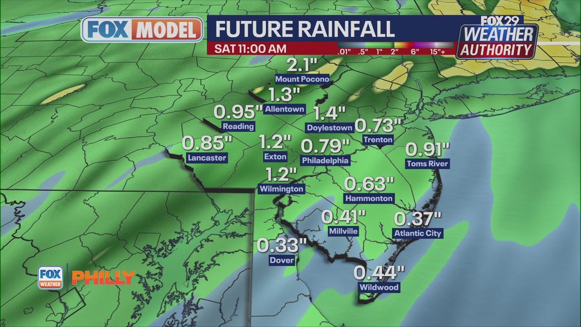 Weather Authority: More wet weather ahead for MLK weekend