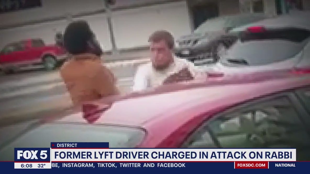 Former Lyft driver charged with assaulting rabbi; attack investigated as possible hate crime