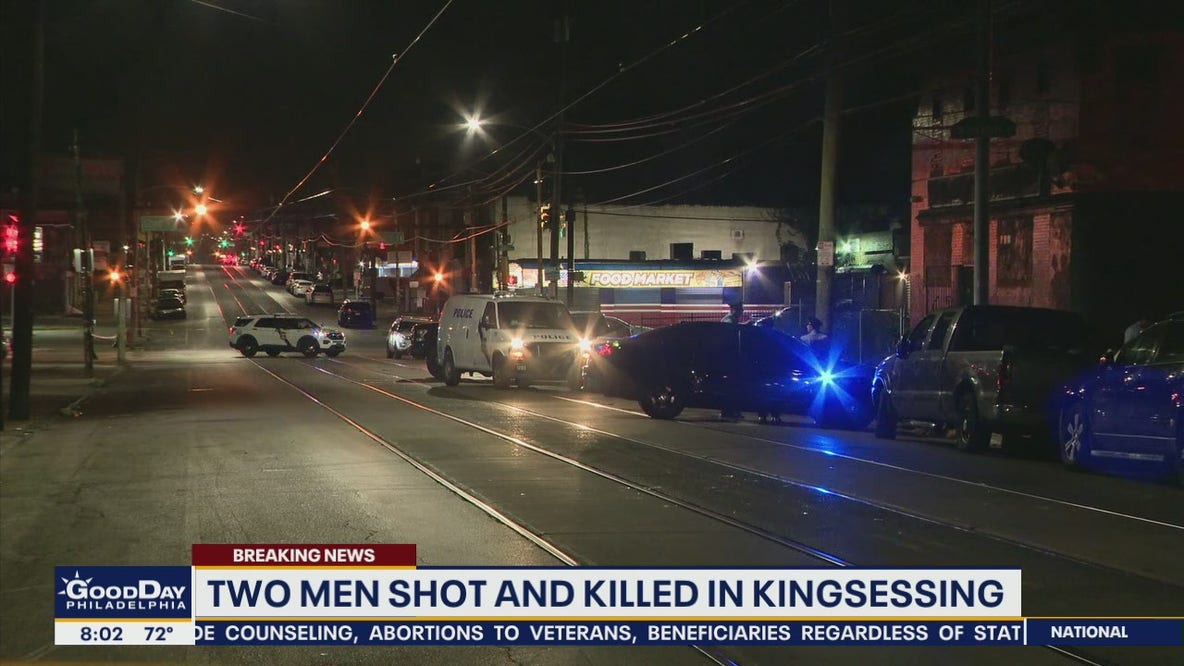 Two men shot and killed in Kingsessing