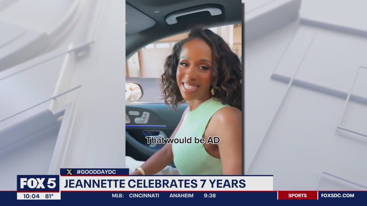 Jeannette celebrates 7th wedding anniversary