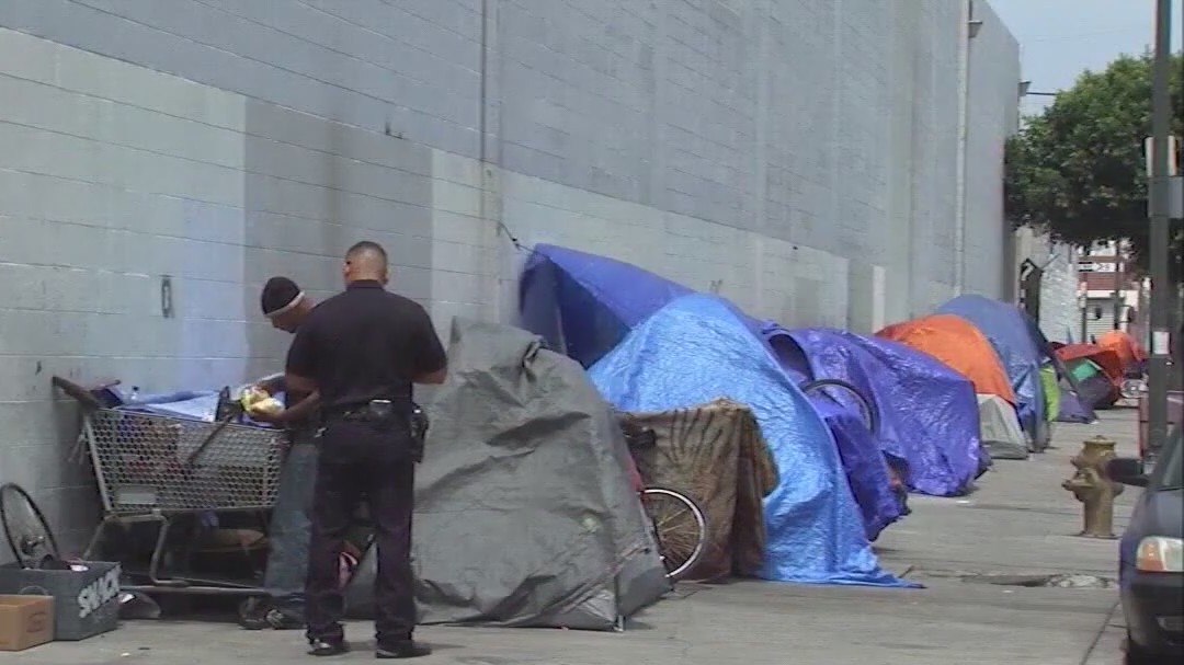 Crews conduct 2024 LA homeless count