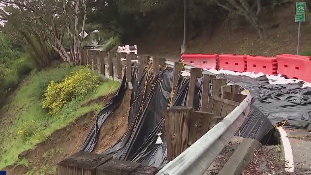 Oakland Hills landslide continues to be threat