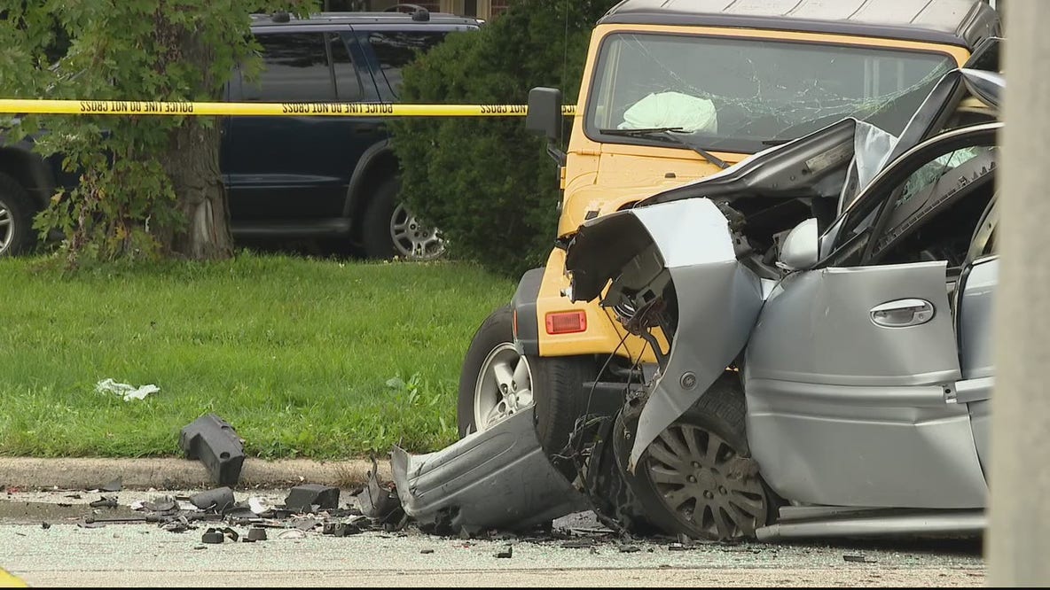 A 3-car crash results in 4 arrests in Garden City road rage incident
