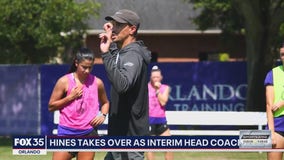 Hines takes over as interim head coach of Orlando Pride