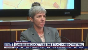 Danielle Redlick takes the stand in her Winter Park murder trial