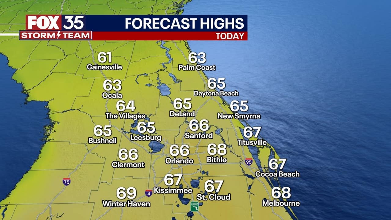 Orlando Weather Forecast January 7, 2024