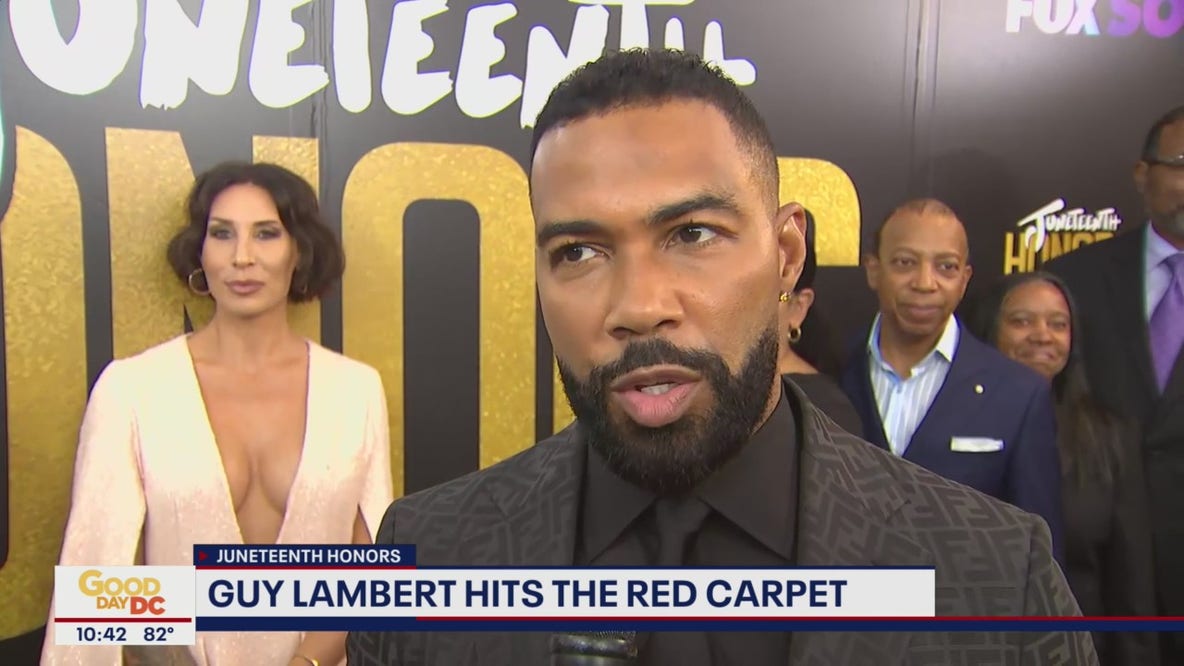 Guy Lambert hit the red carpet for Juneteenth Honors 2022!