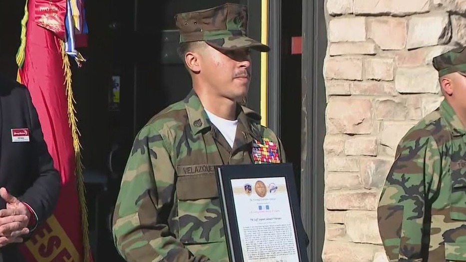 Teen recognized as hero for saving family members in west Phoenix house fire