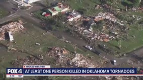 At least 1 killed in Oklahoma tornadoes