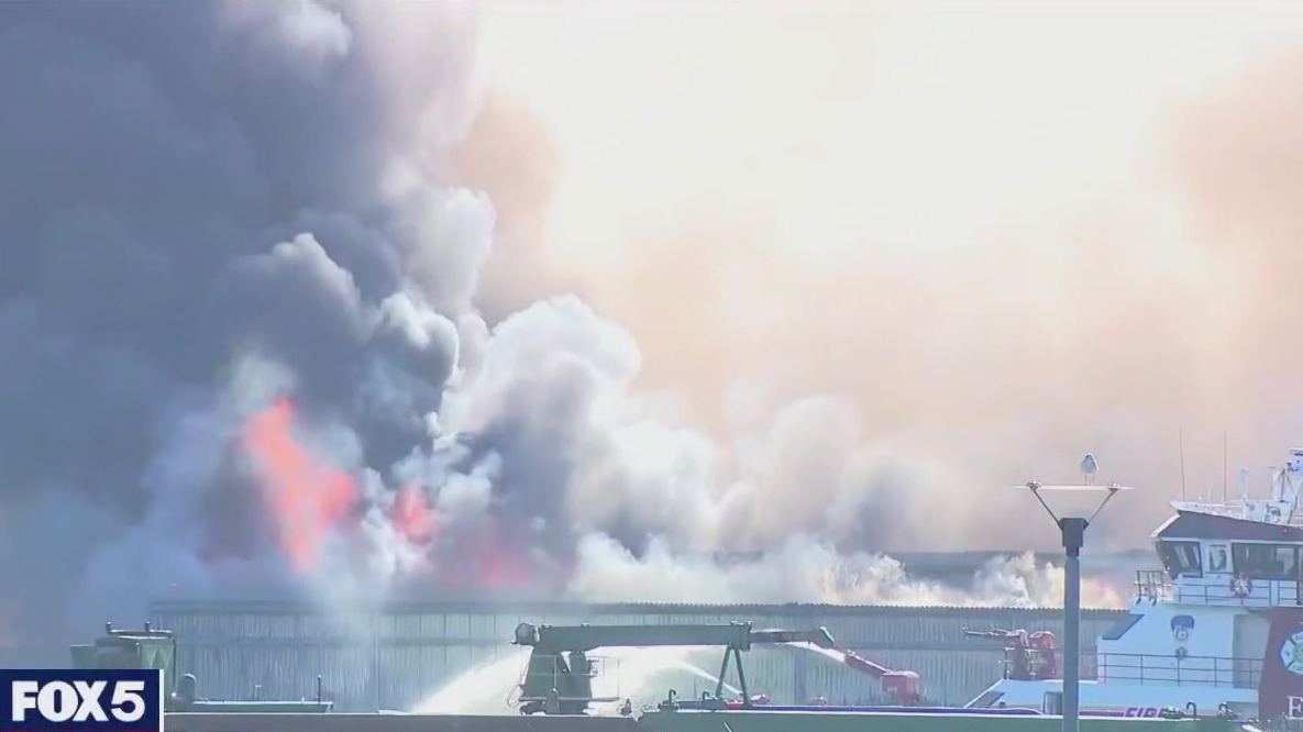 NYPD warehouse fire destroys evidence