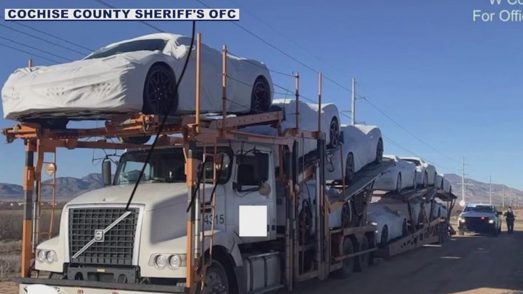 Man stole semi packed with Corvettes: sheriff