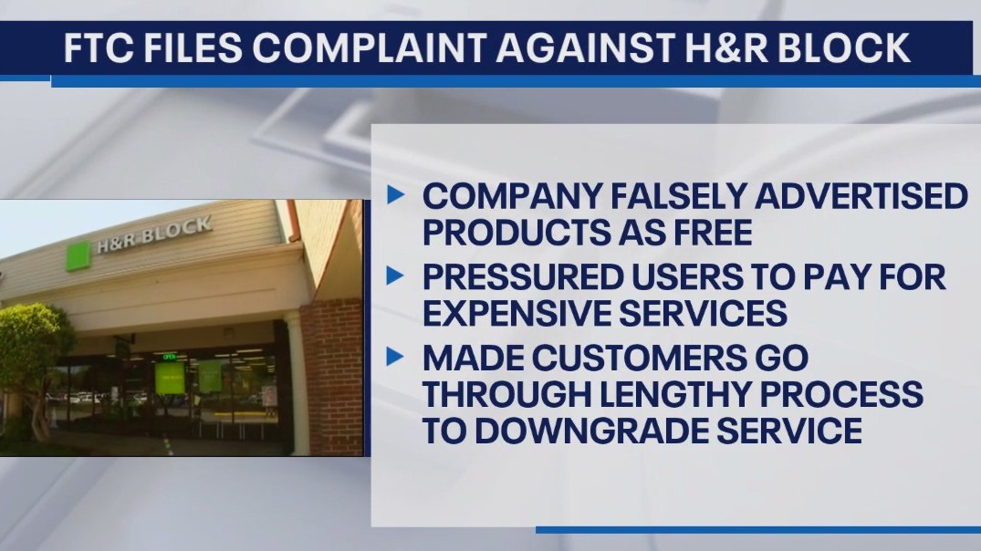 FTC files complaint against H&R Block