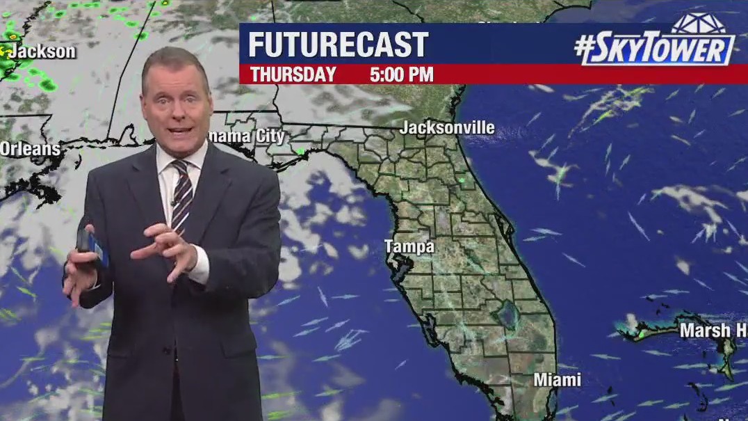 Tampa weather | quiet, dry pattern continues