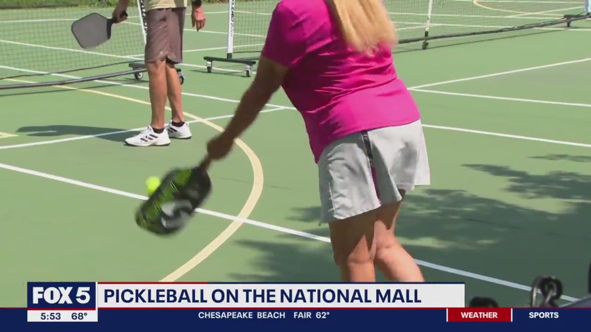 Pickleball coming to National Mall in DC