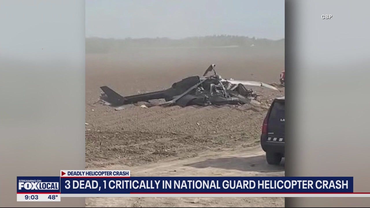 3 Dead After National Guard Helicopter Crash | FOX 4 Dallas-Fort Worth