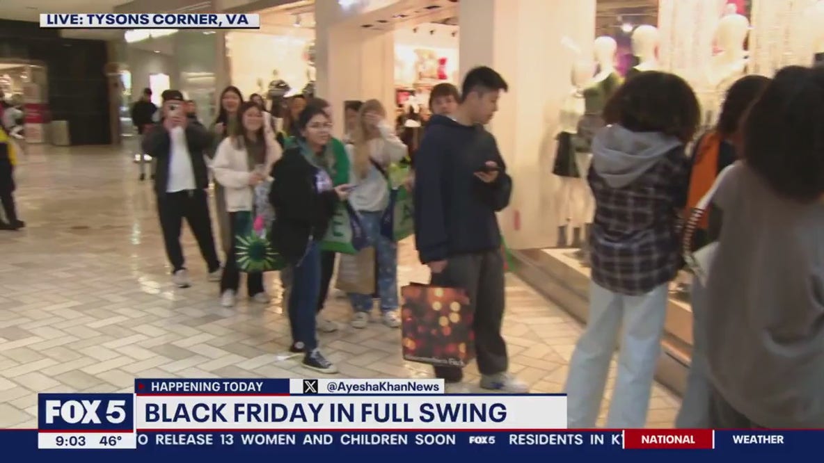 Black Friday in full swing at Tysons Corner Center