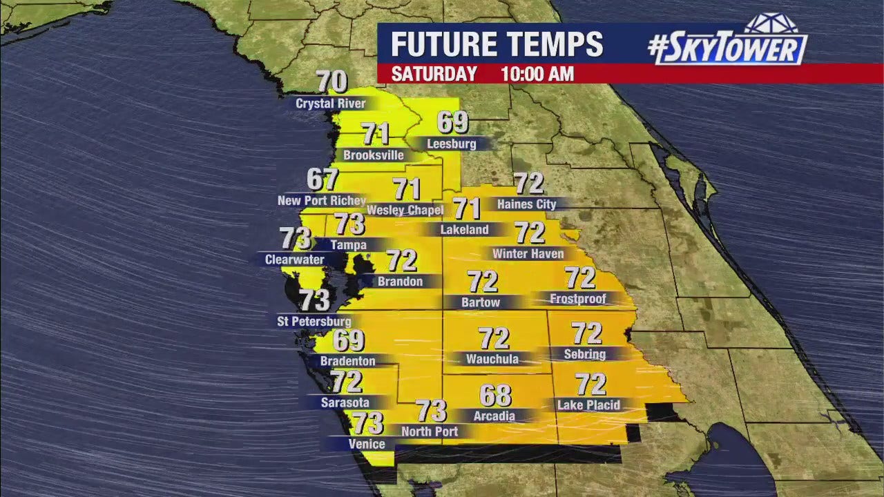 Tampa Bay weather Sunny weekend ahead FOX 13 Tampa Bay