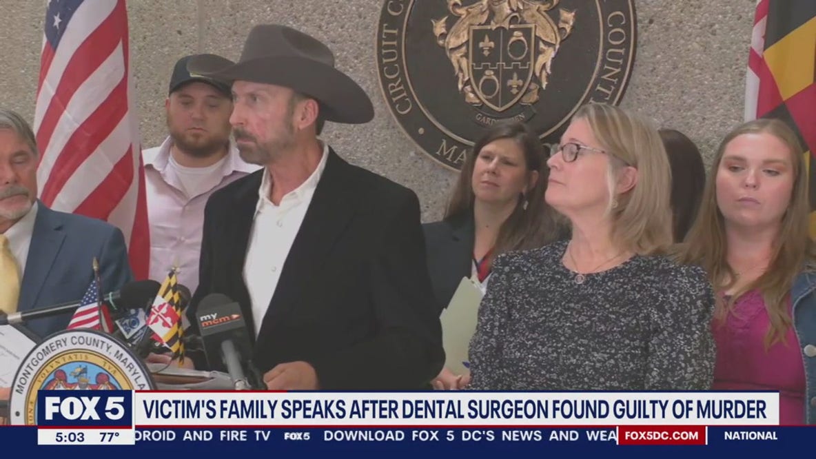 Germantown dentist found guilty of murder; Victim's family speaks
