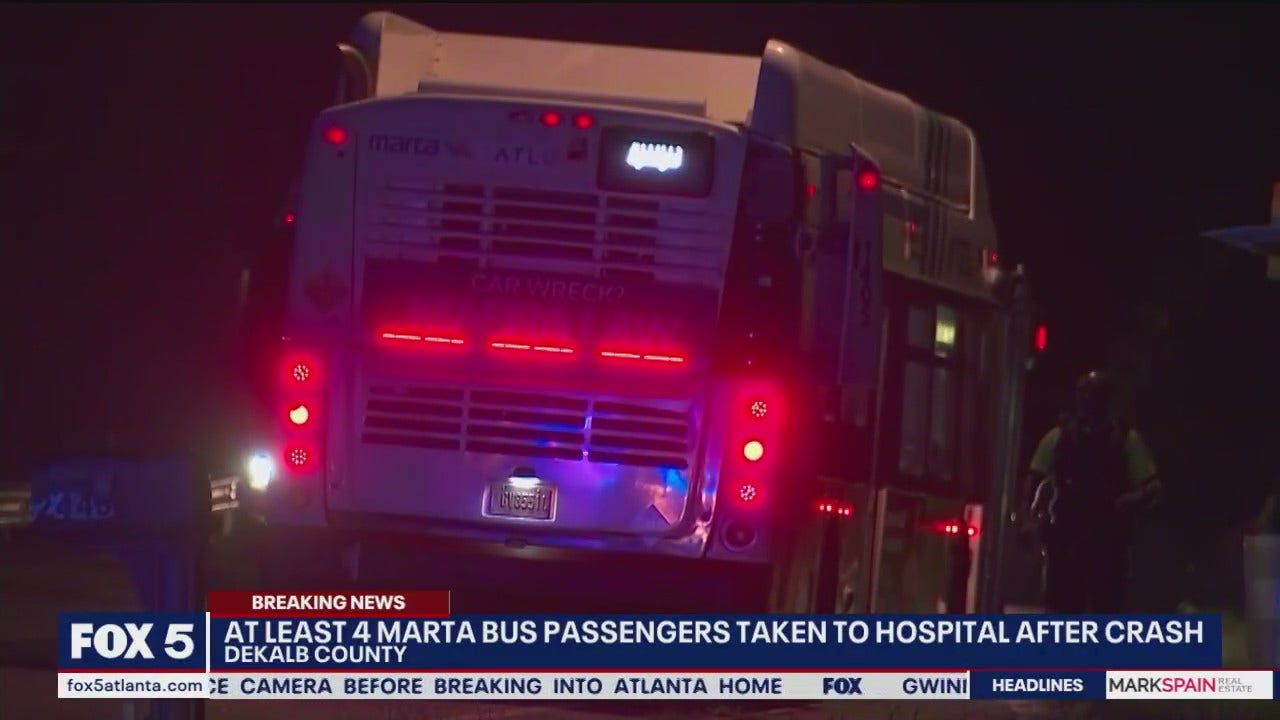 Six Injured In Crash Involving MARTA Bus FOX 5 Atlanta six-injured-in-crash-involving-marta-bus-fox-5-atlanta