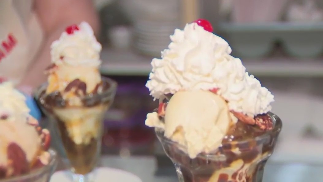 Tasty scoops of ice cream