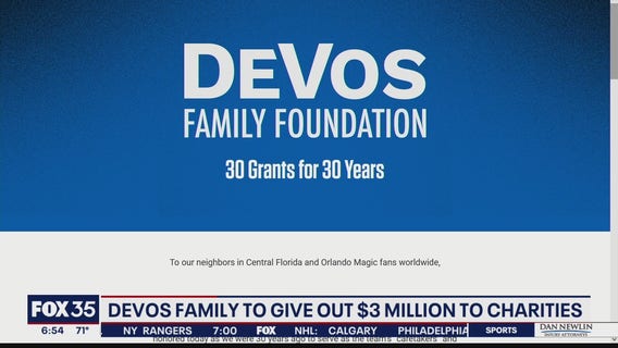 DeVos family celebrates 30 years of Orlando Magic ownership by giving back