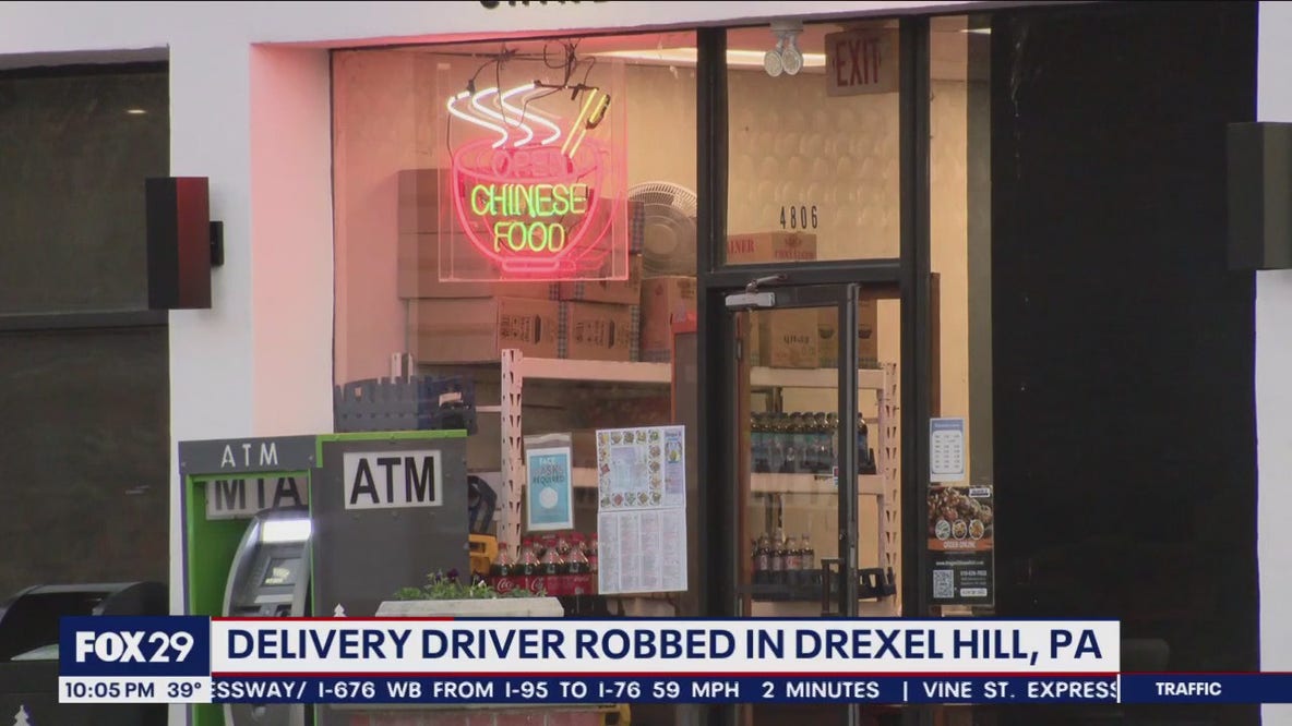 Driver robbed, carjacked delivering fake food order in Haverford, police say