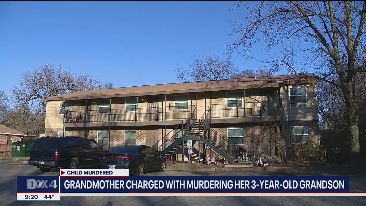 Denton grandmother accused of murdering 3-year-old grandson