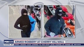 Armed robbers empty safe at jewelry kiosk in Cherry Hill Mall