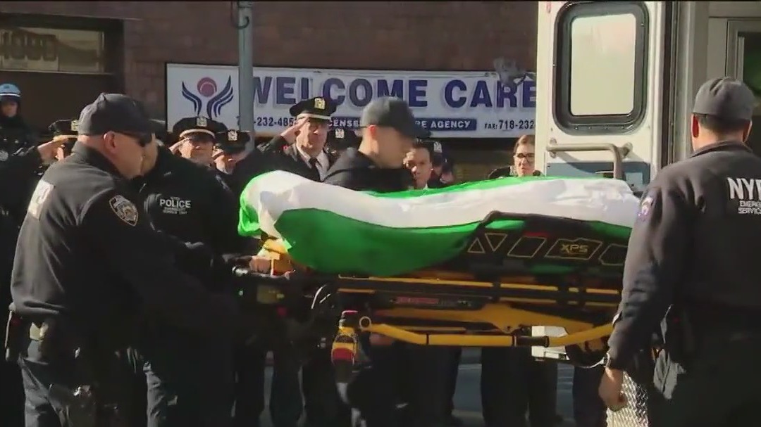 Funeral for slain NYPD officer