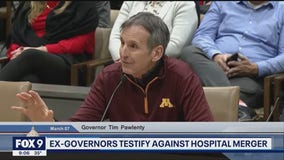 Former governors testify against hospital merger