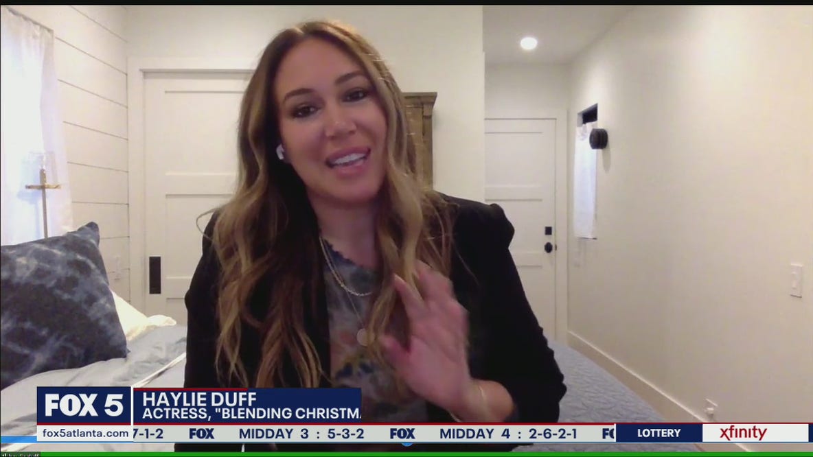 Haylie Duff stars in Lifetime's 'Blended Christmas'