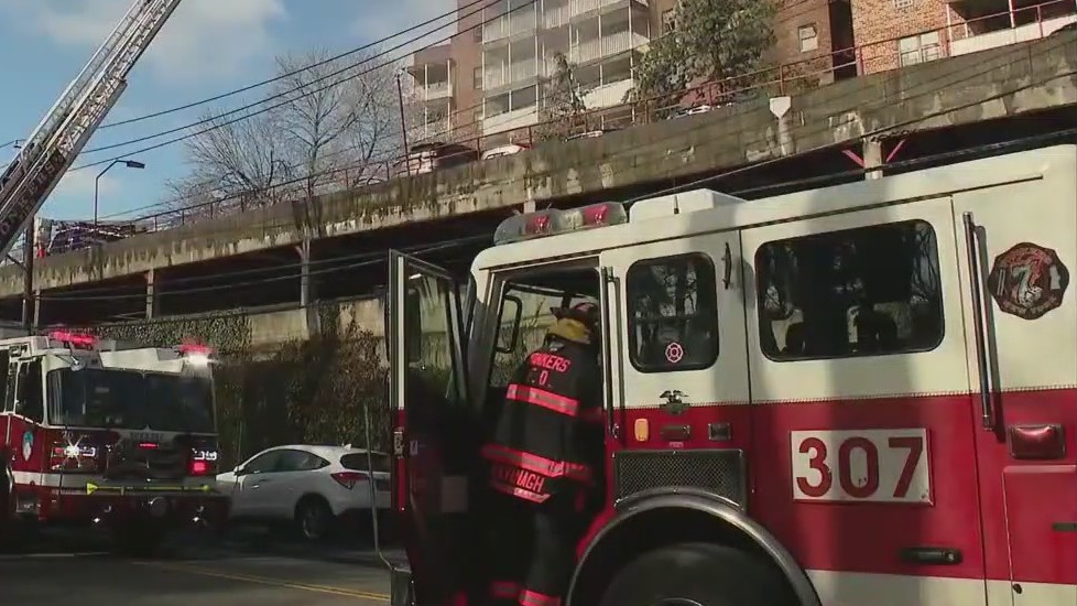 1 dead in Yonkers apartment building fire; dozens of firefighters injured