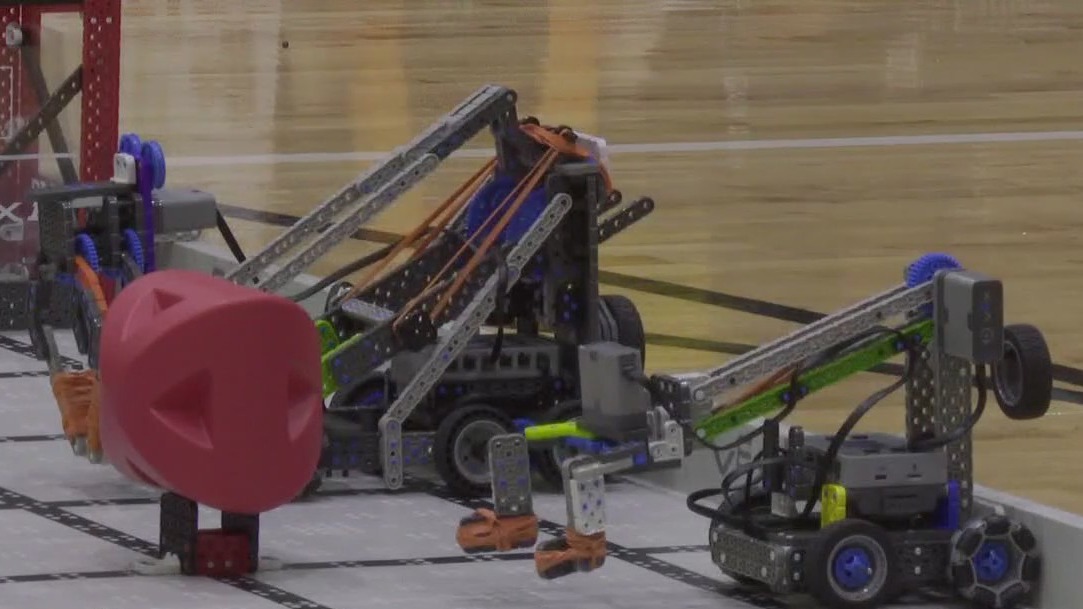 Hutto ISD robotics contest at Hutto MS