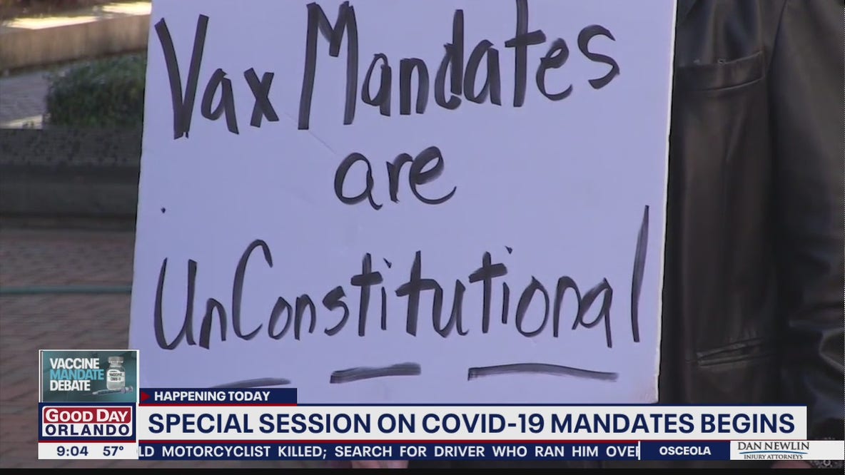 Florida lawmakers to begin special session on COVID-19 mandates