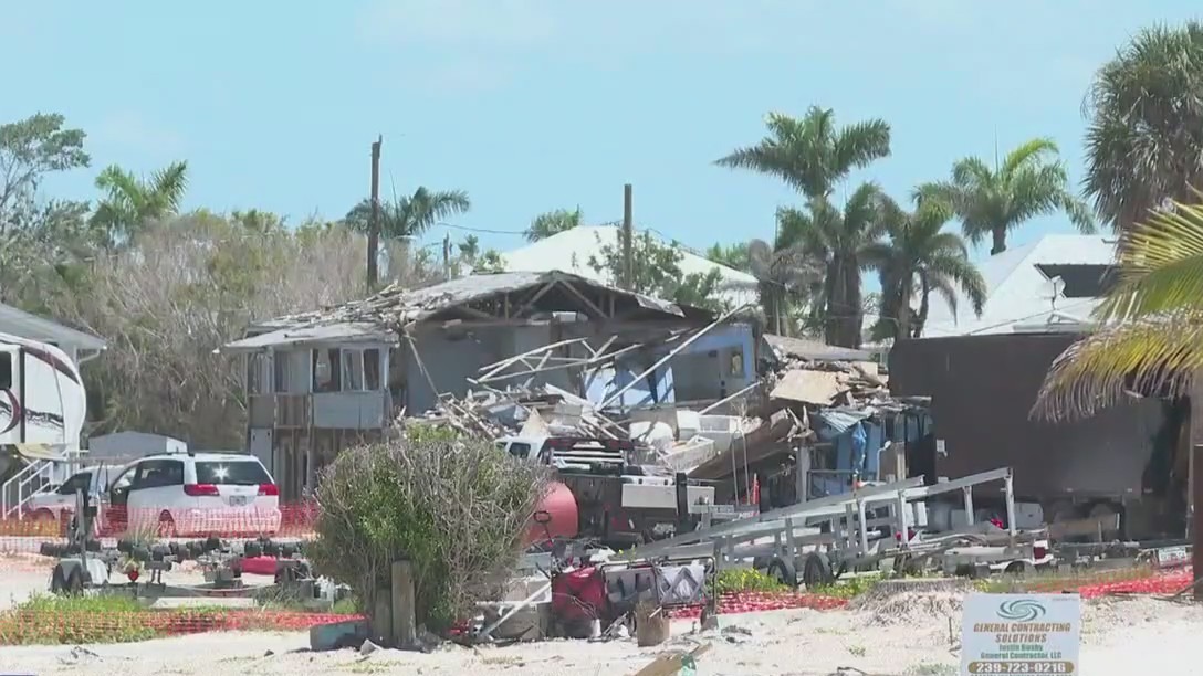 Fort Myers Beach residents still picking up the pieces after Hurricane Ian