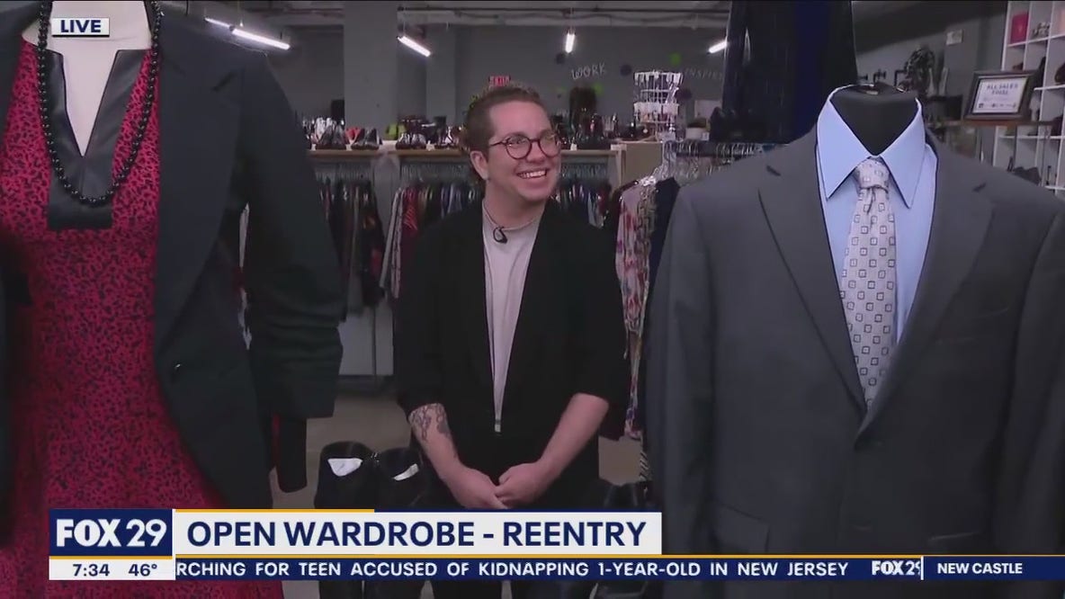 Inside The Wardrobe, providing clothes to those formerly incarcerated