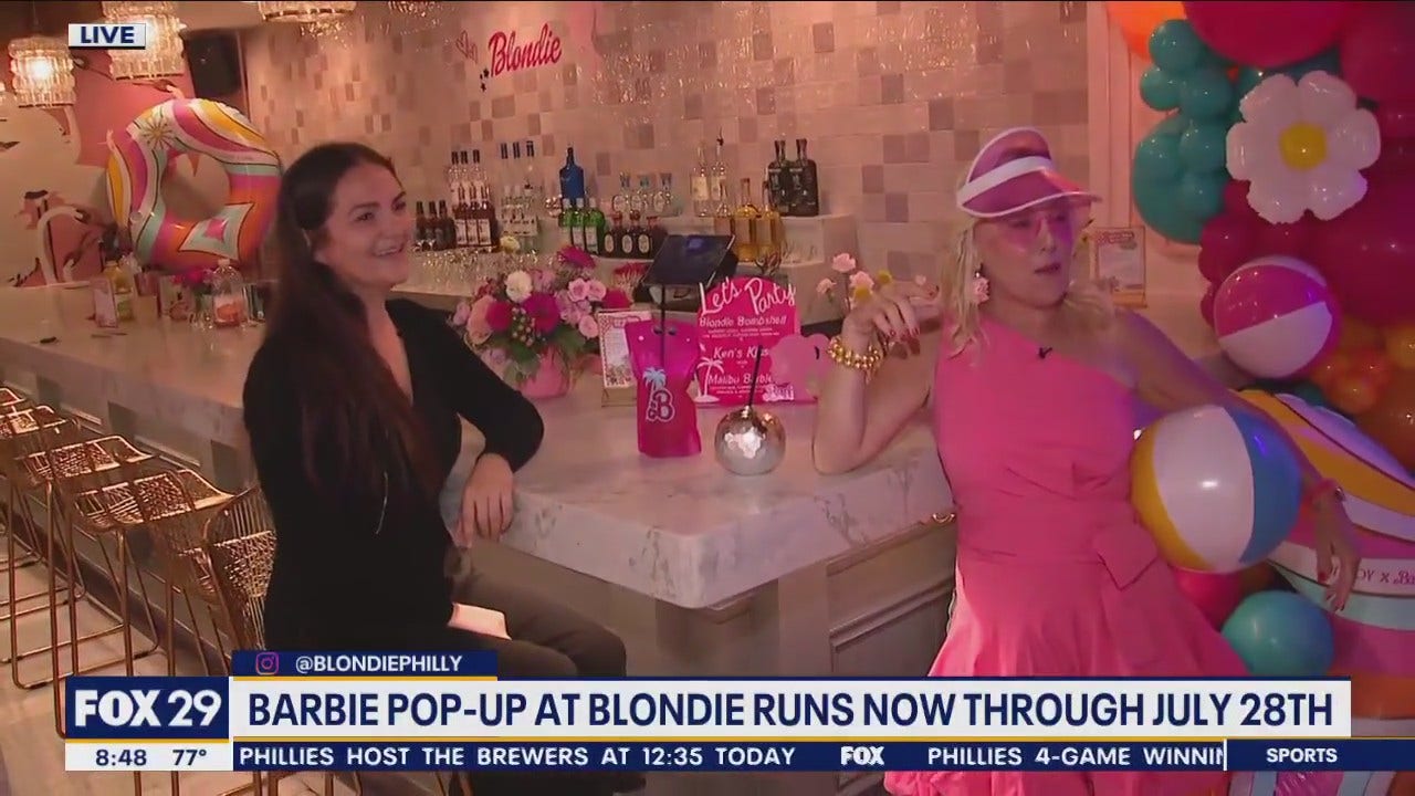 Blondie in Manayunk turning into Barbie experience for new movie - CBS  Philadelphia