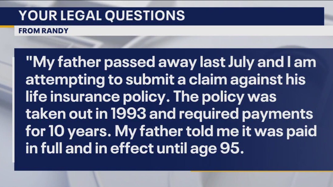 Your Legal Questions: Life insurance; remodeled home problems; grandparent's rights