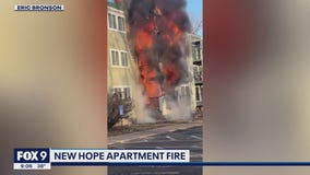 ‘I’ve lost everything’: New Hope apartment fire leaves one injured, dozens displaced