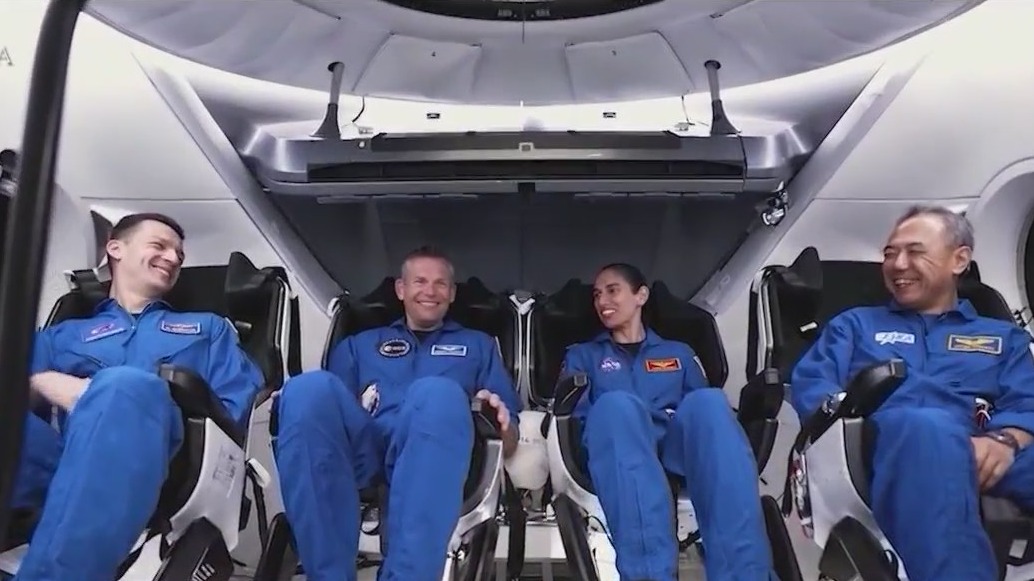SpaceX Crew-7 astronauts prepare for launch