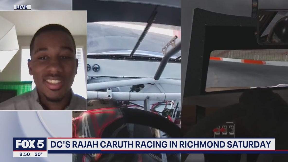 DC's Rajah Caruth talks racing in Richmond