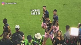 Lionel Messi in LA for Inter Miami CF vs. LAFC