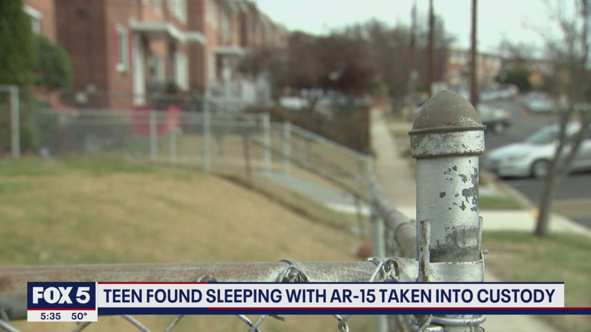 Hyattsville teen found sleeping with AR-15 arrested; Family speaks