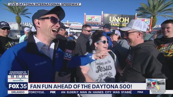 Fan fun at the Daytona 500